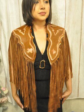 cowhide shawl